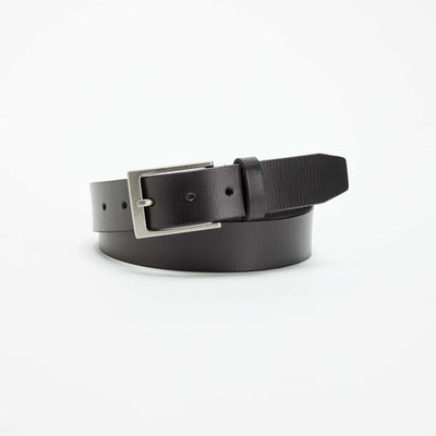 Basic belt with metal buckle BLACK