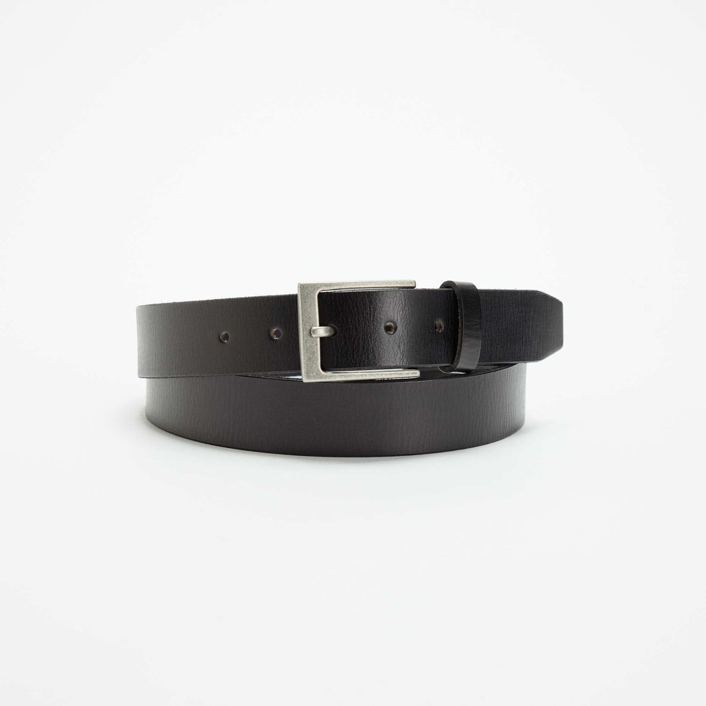 Basic Belt with Metal Buckle BLACK