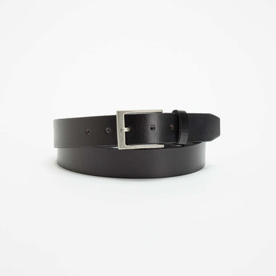 Basic Belt with Metal Buckle BLACK