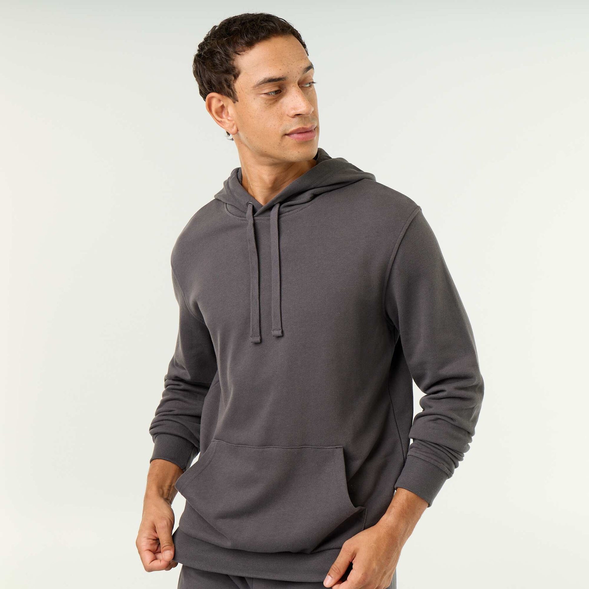 Lightweight Fleece Sweatshirt GREY