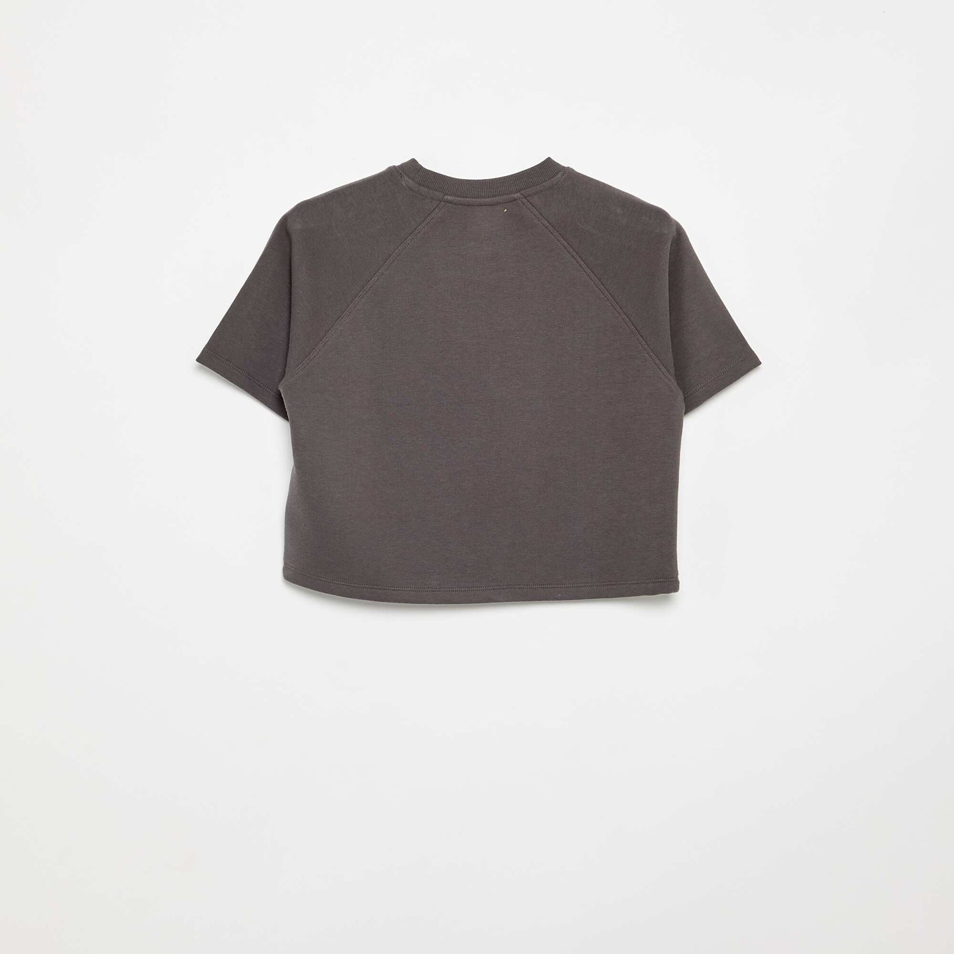 Loose fit short-sleeved T-shirt GREY
