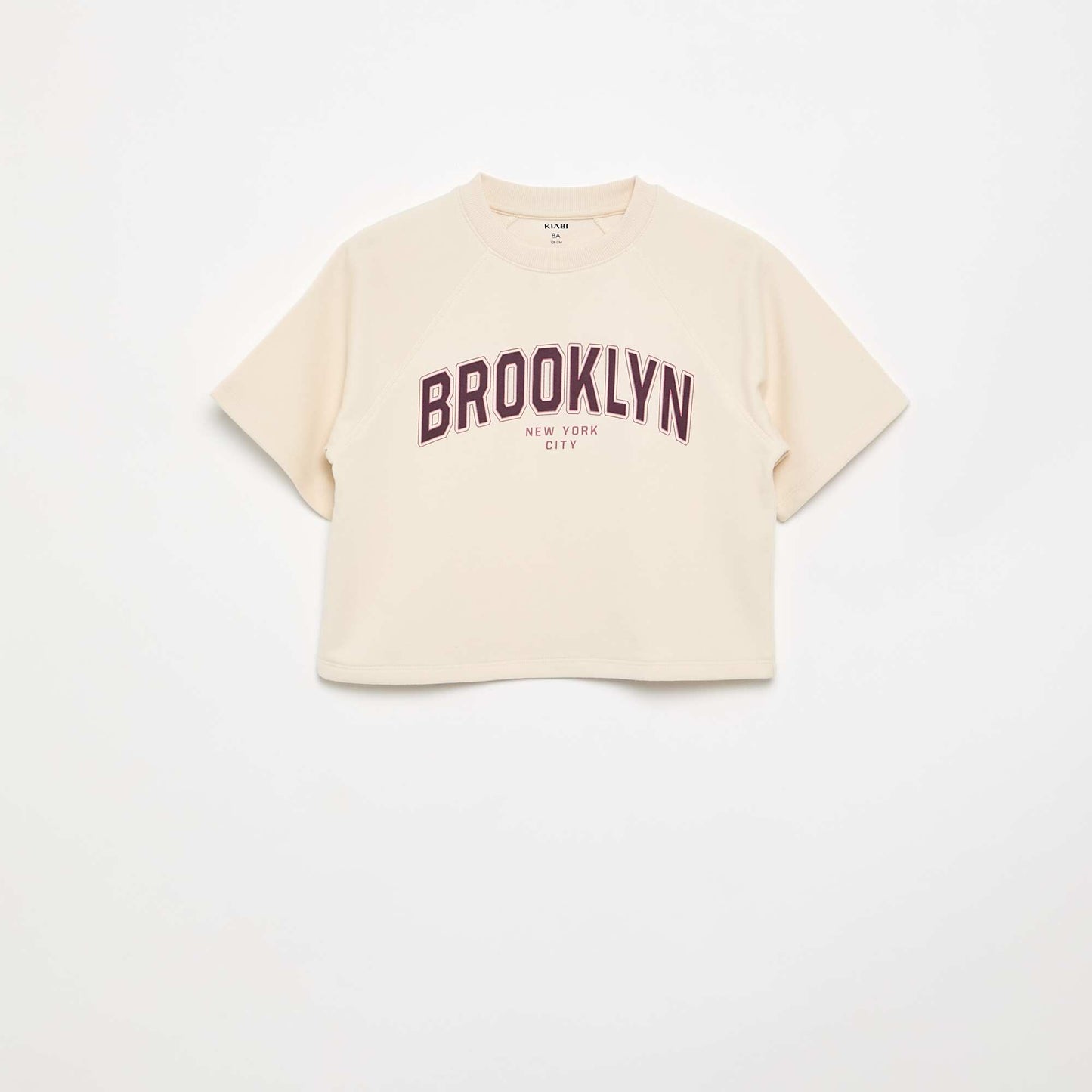 Loose fit short-sleeved T-shirt WHITE