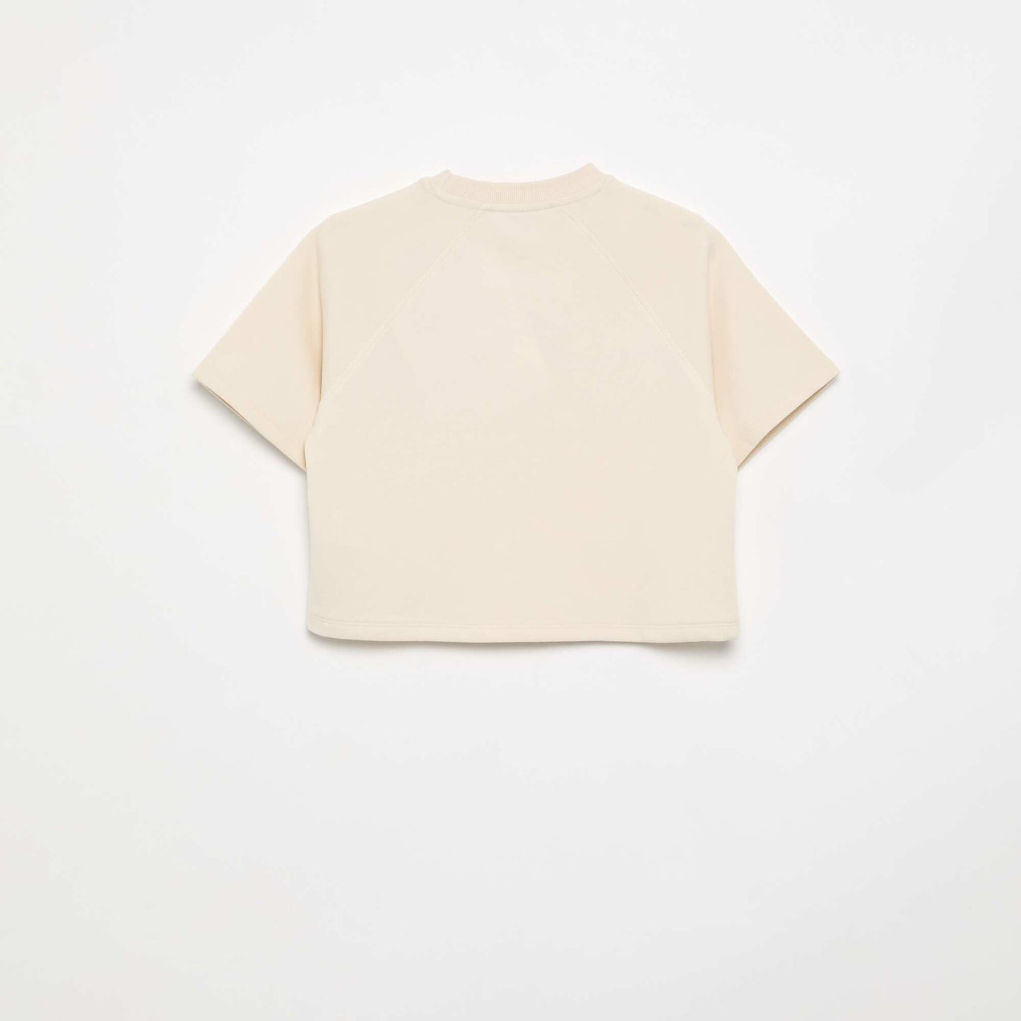 Loose fit short-sleeved T-shirt WHITE