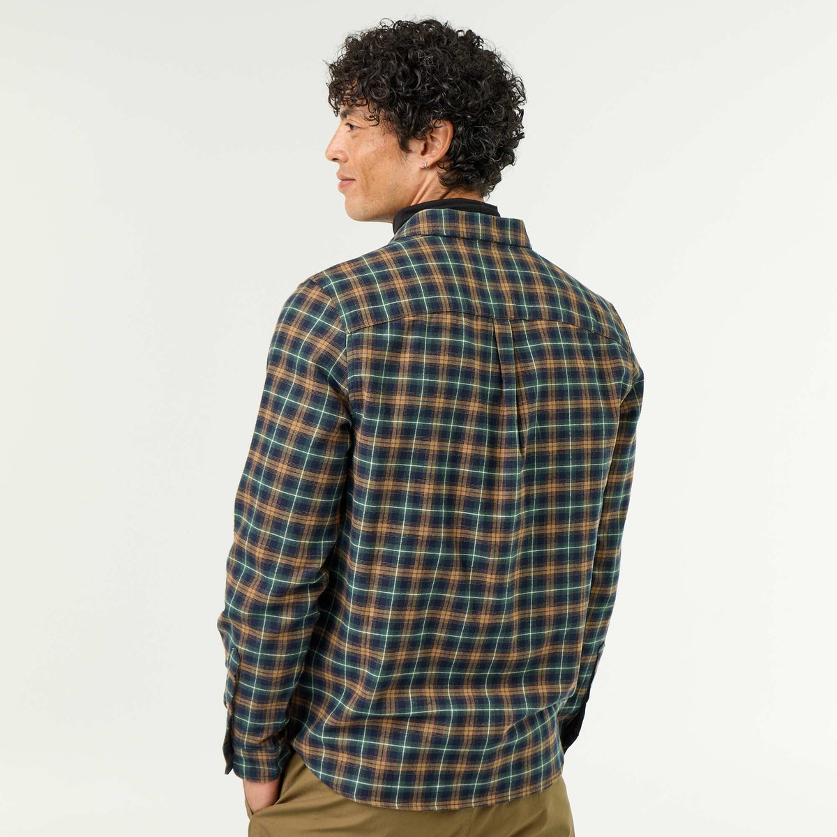 Checked Shirt GREEN