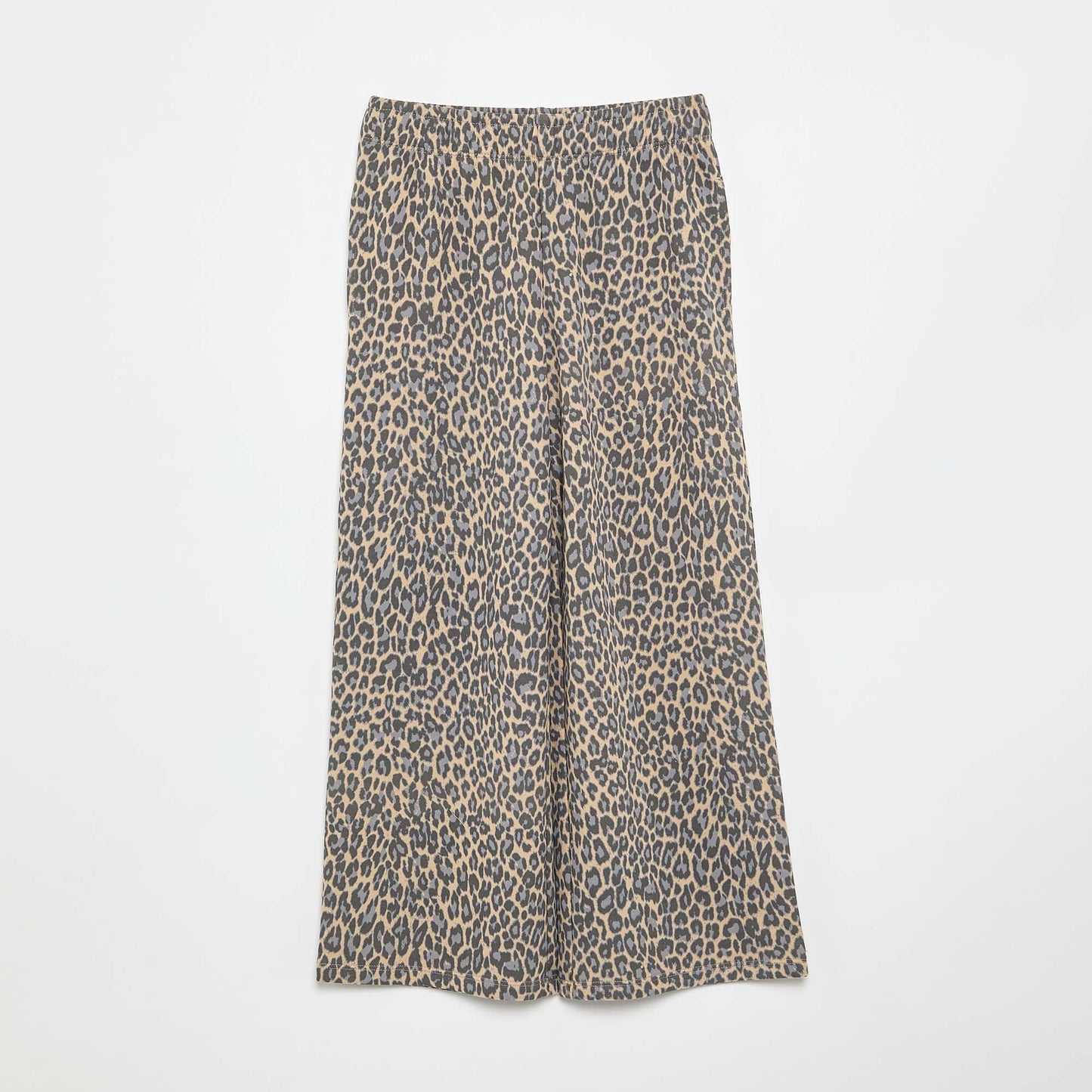Leopard Print Joggers BEIGE