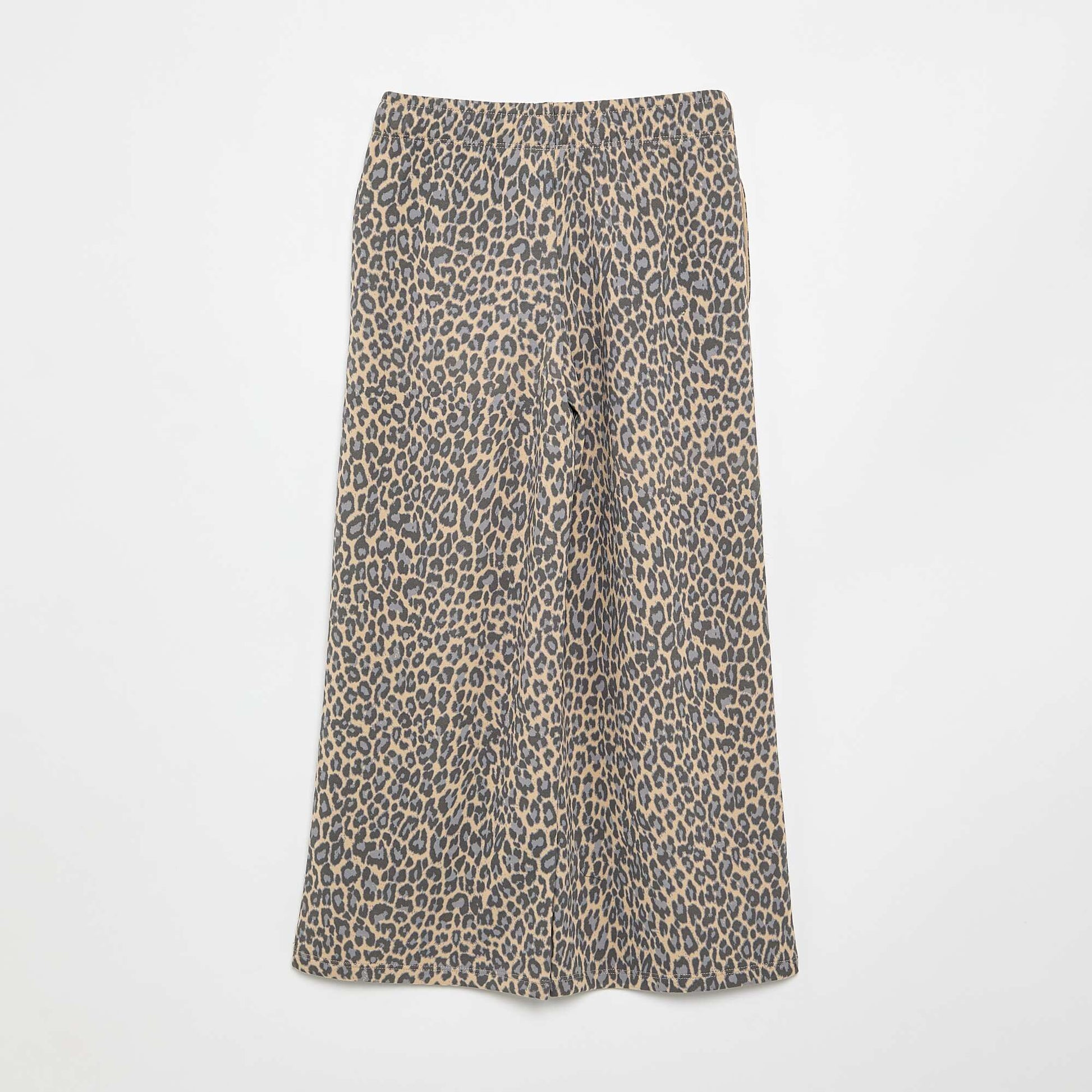 Leopard Print Joggers BEIGE