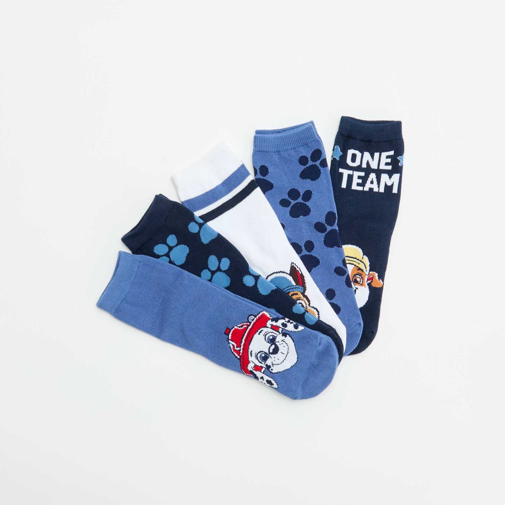 Paw Patrol 5-Pack Socks BLUE