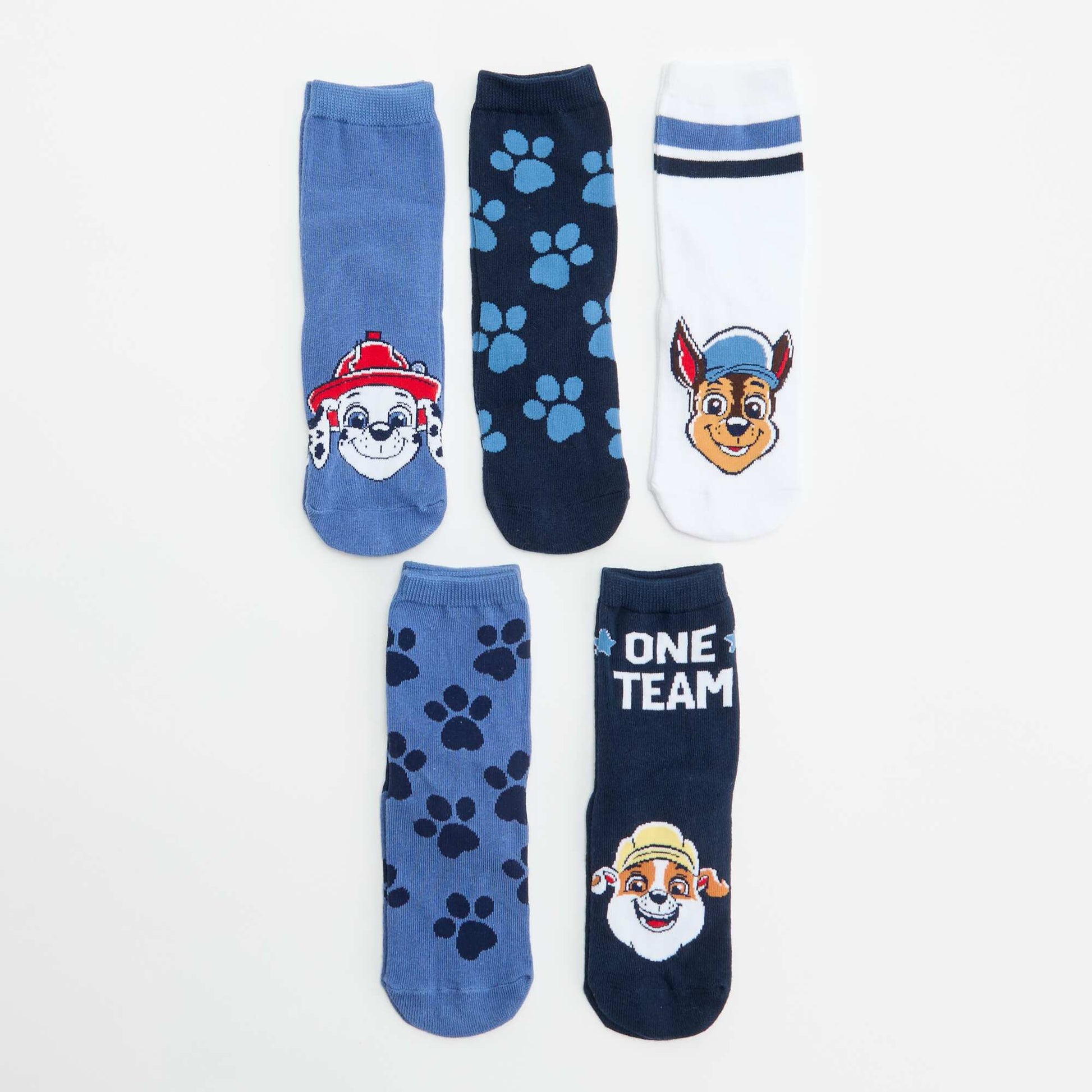 Paw Patrol 5-Pack Socks BLUE