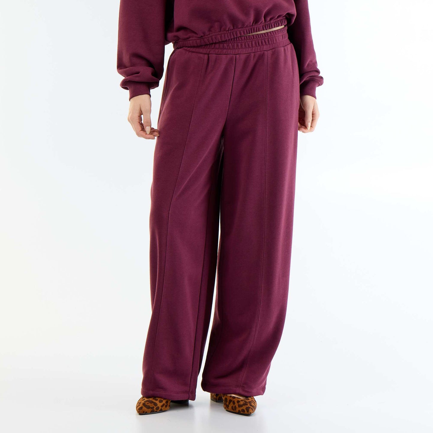 Wide Leg Sport Joggers PINK