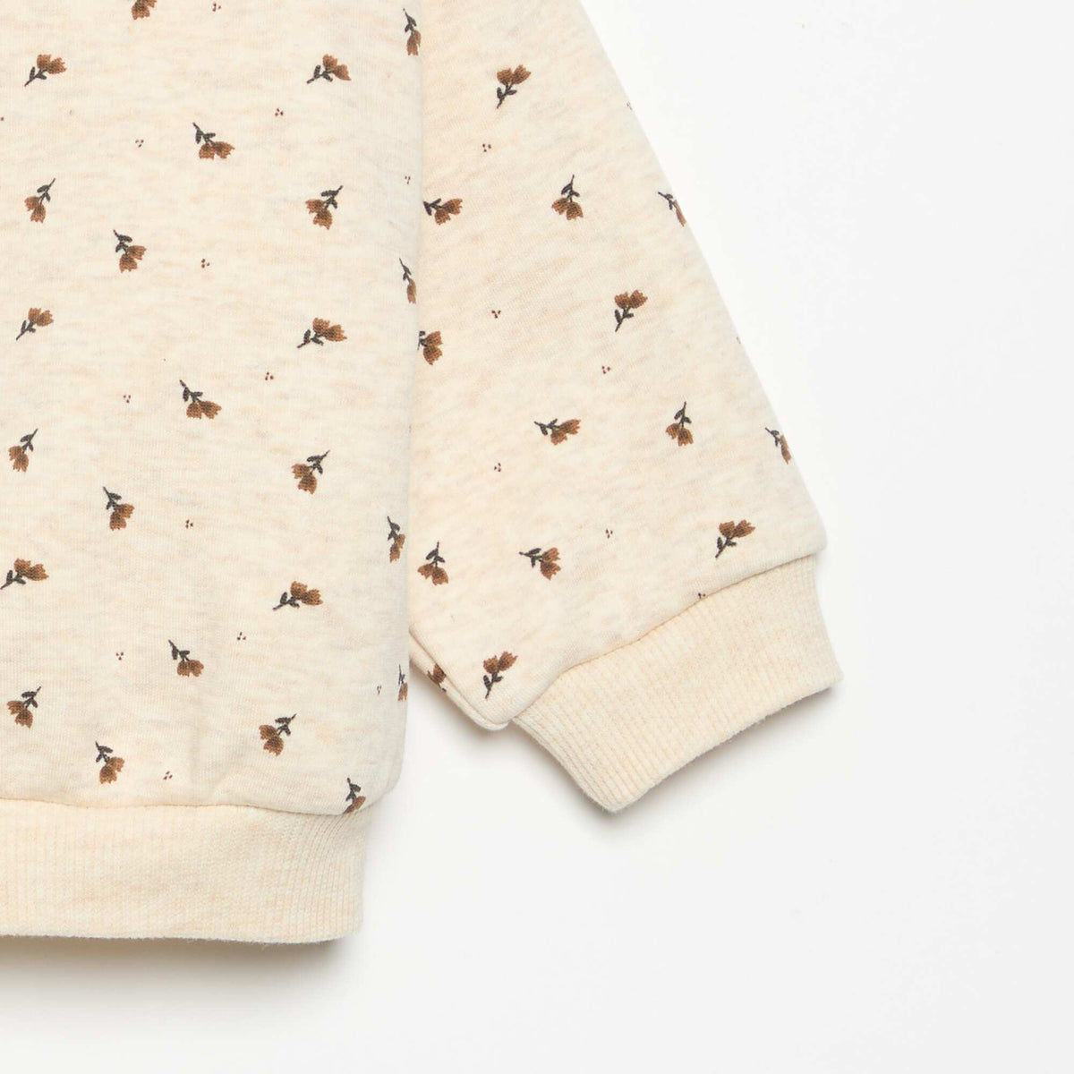Long-sleeved sweatshirt BEIGE