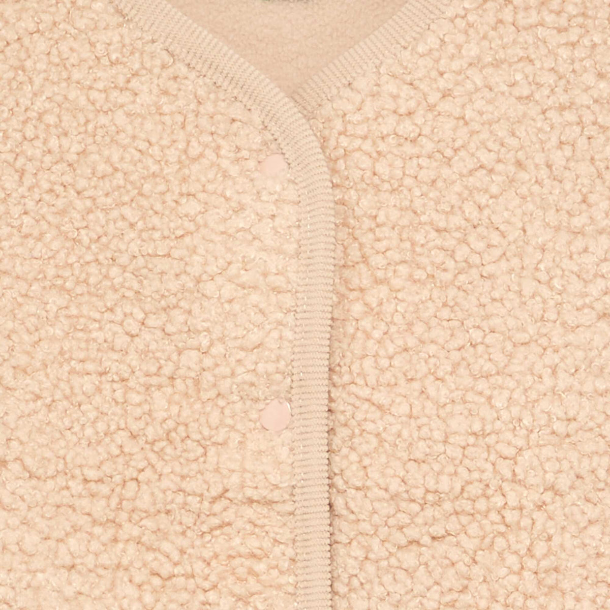 Sleeveless Faux Shearling Vest BEIGE