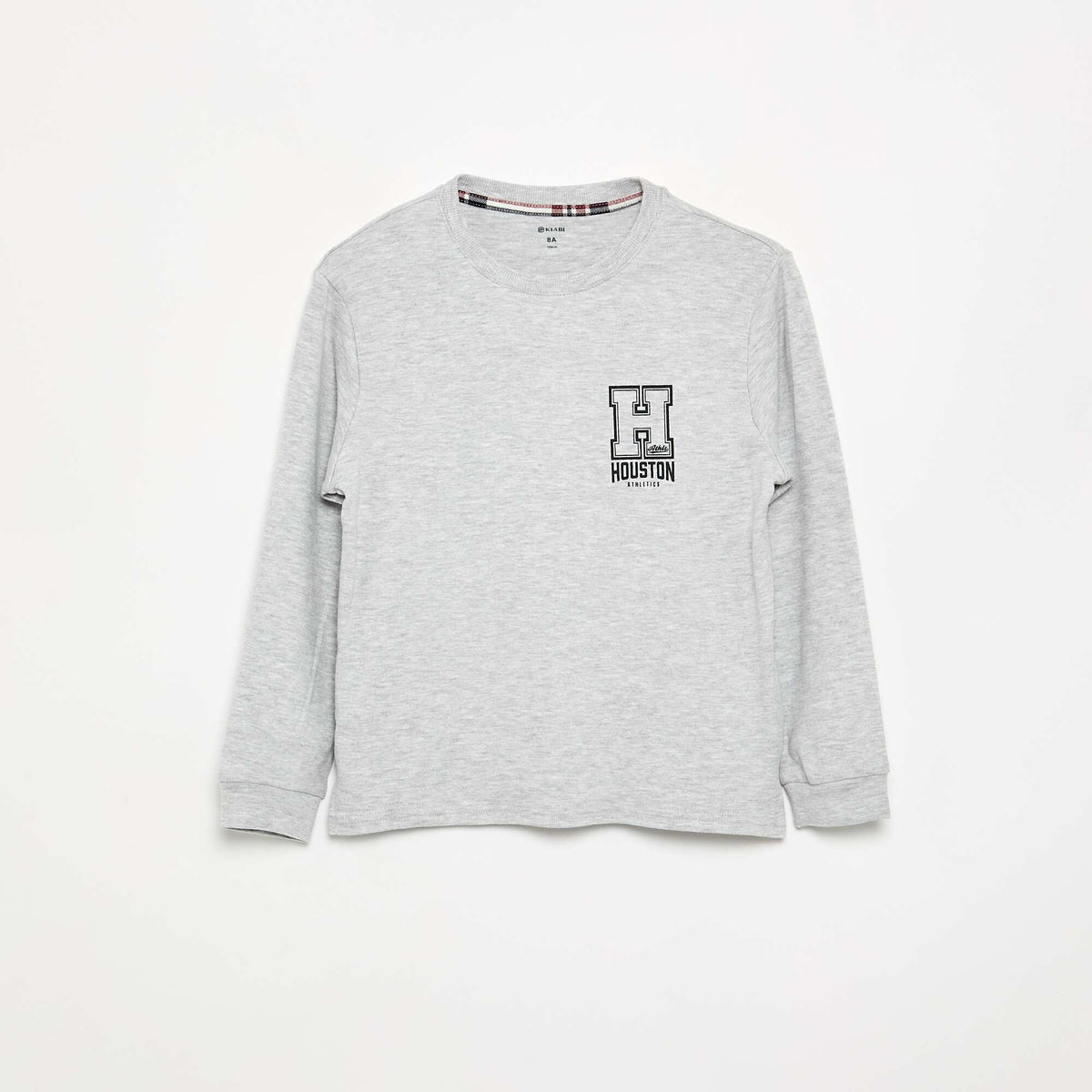 2-Piece Pajama Set - Long-Sleeved T-Shirt + Trousers GREY
