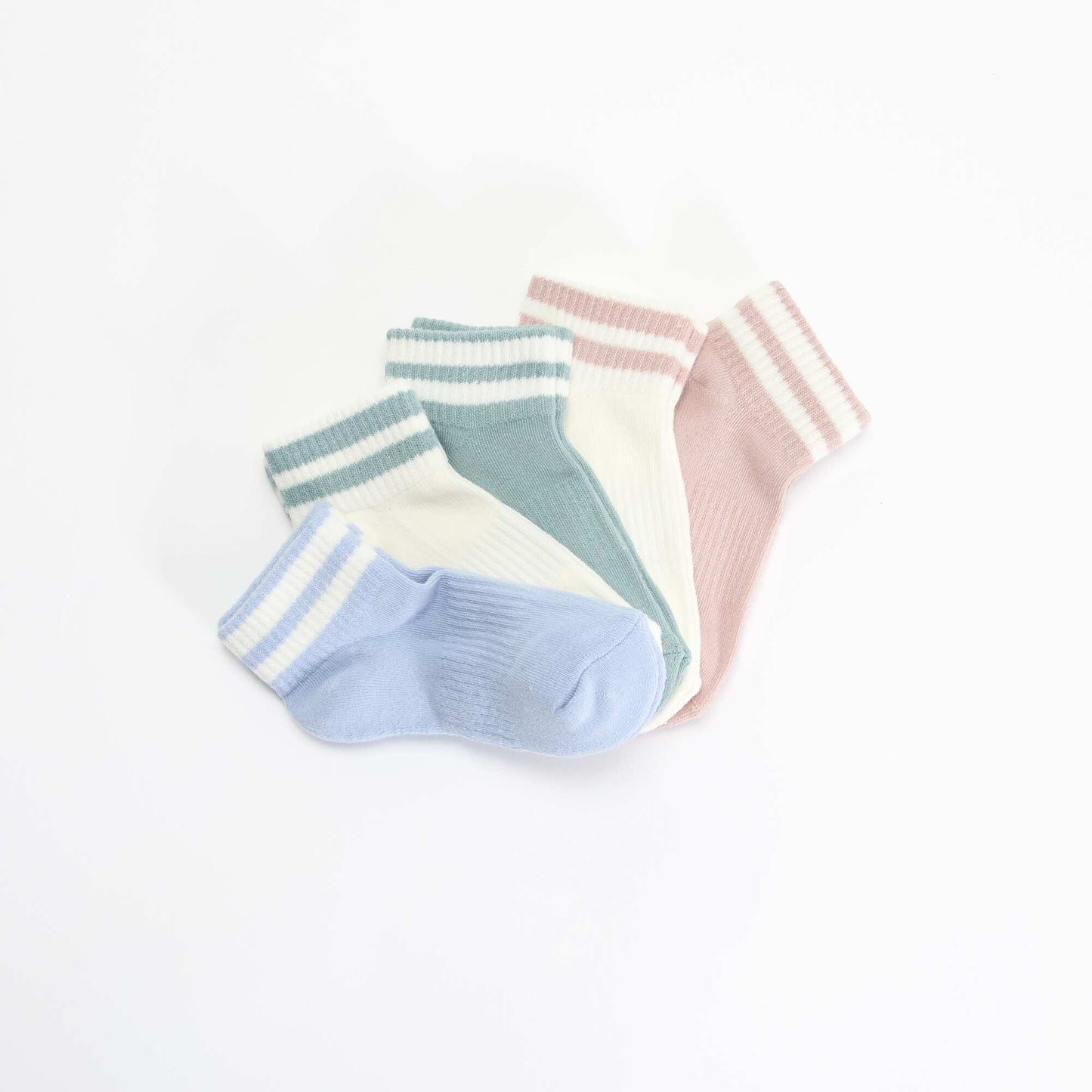 Pack of 5 Sports Socks BLUE