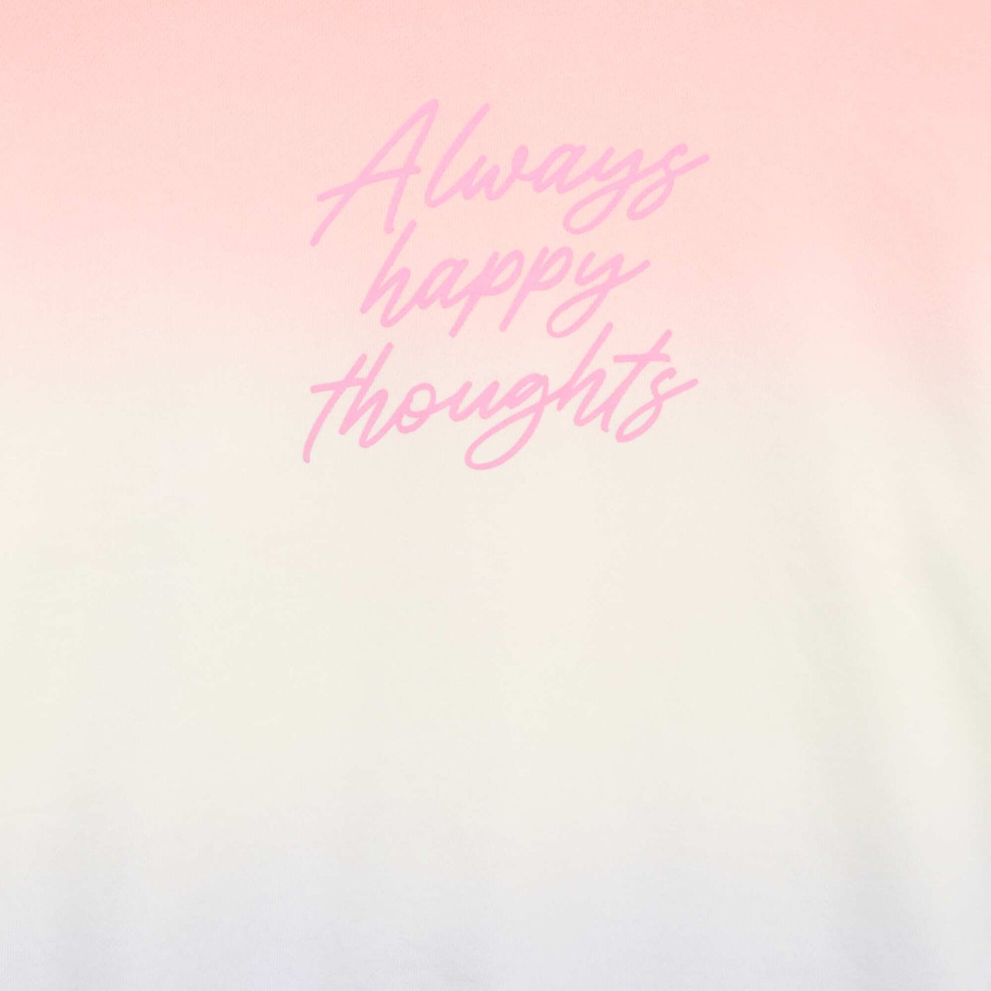 Tie-dye Hooded Long-Sleeve Sweatshirt PINK