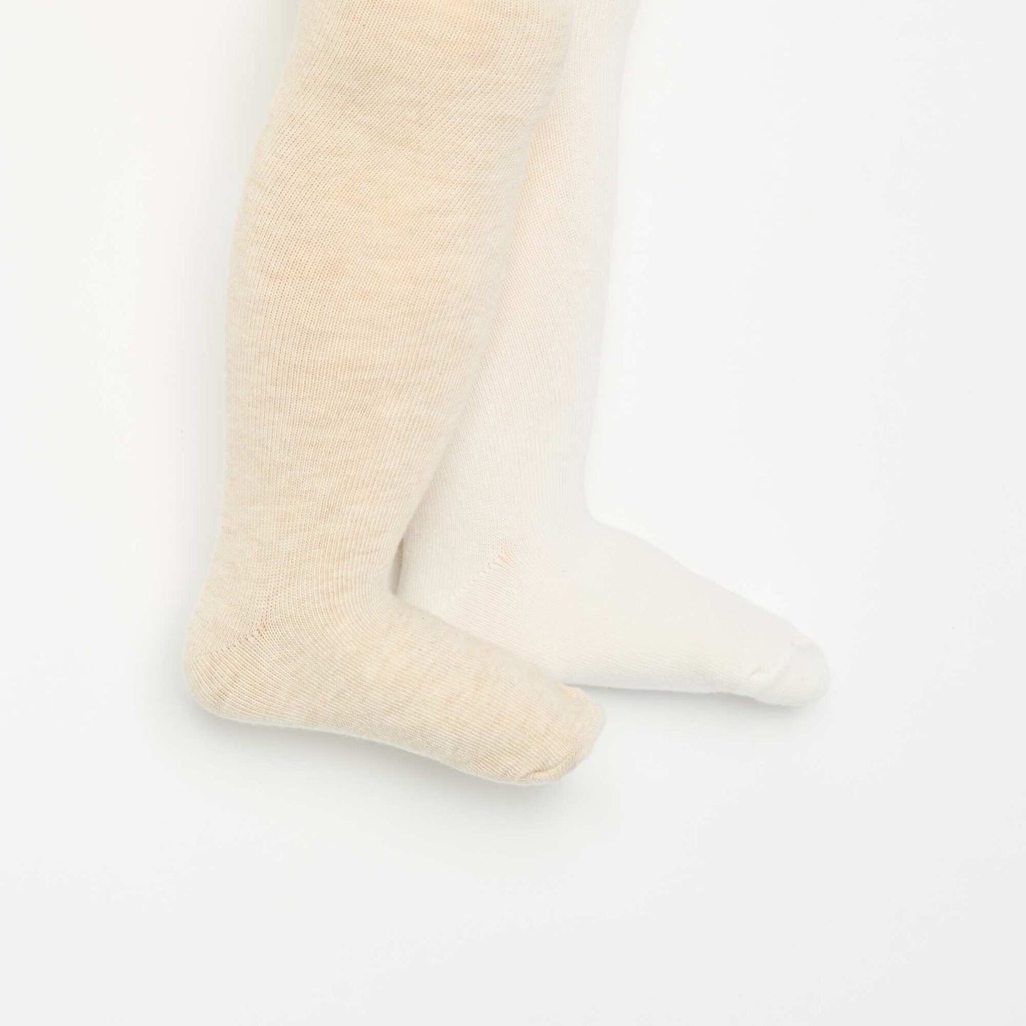 Pack of 2 pairs of tights BEIGE