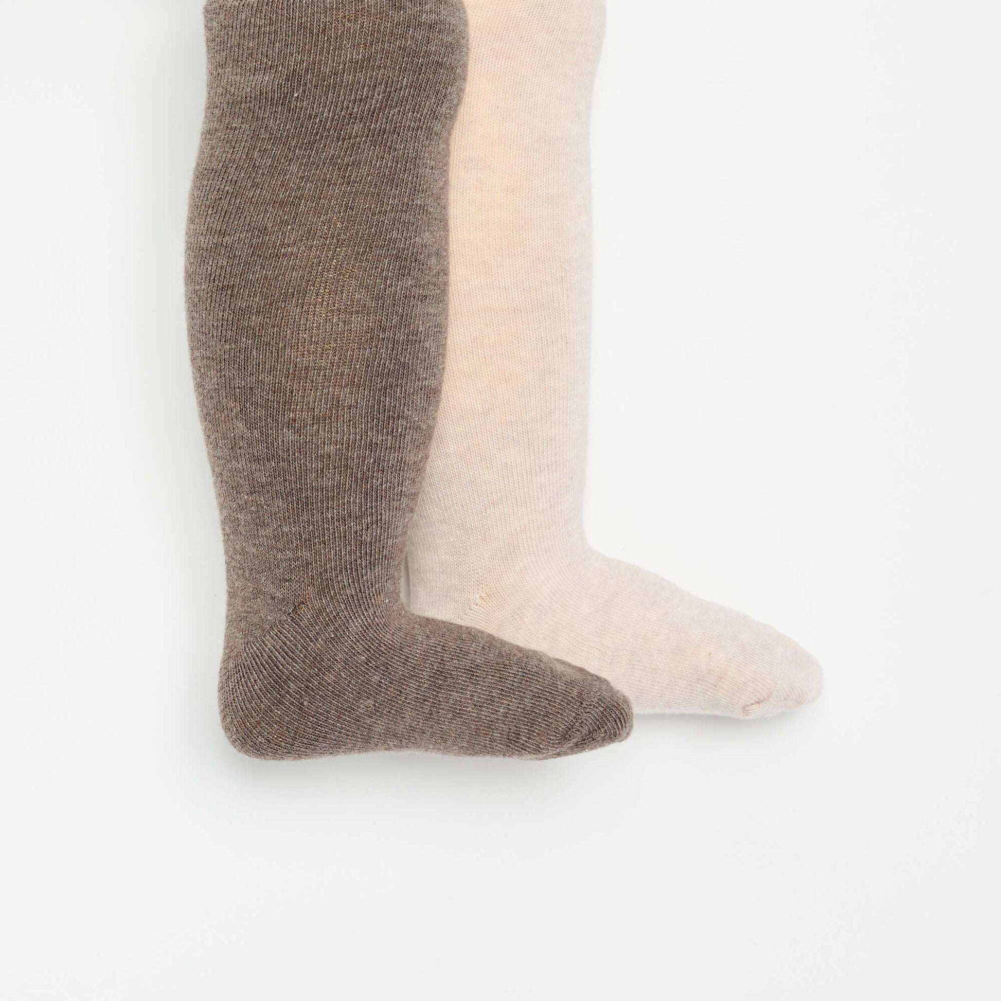 Pack of 2 pairs of tights BROWN