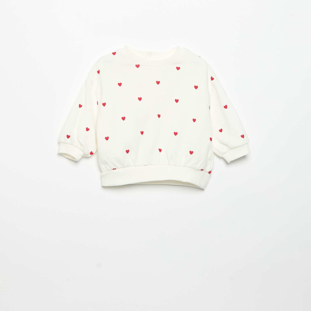 Pack of 2 Printed Sweatshirts WHITE