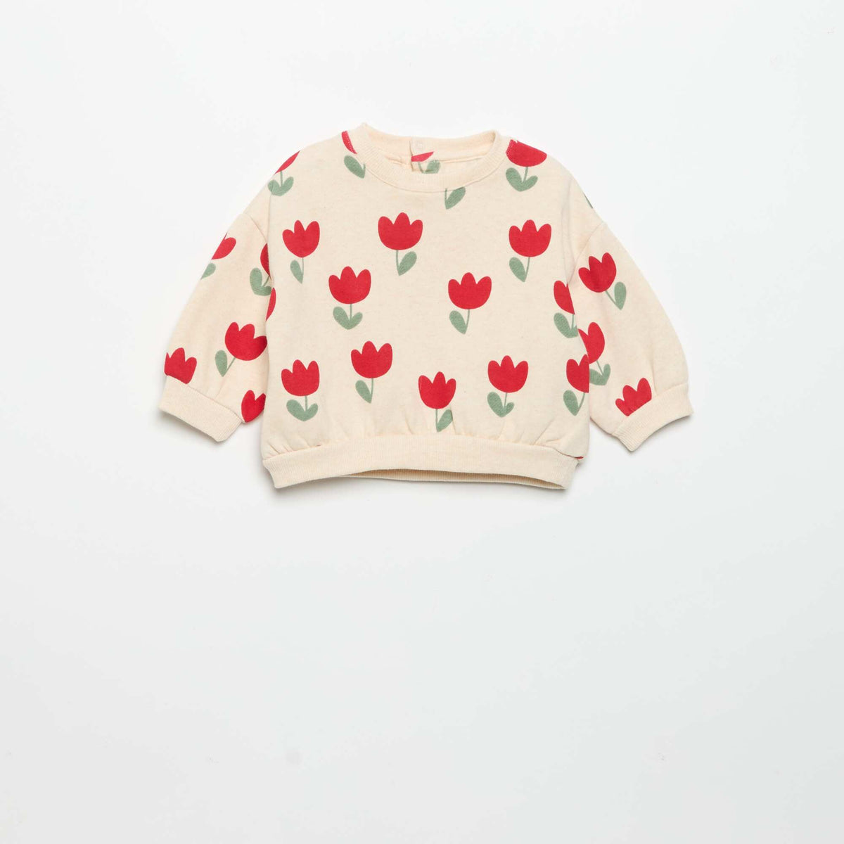Pack of 2 Printed Sweatshirts WHITE