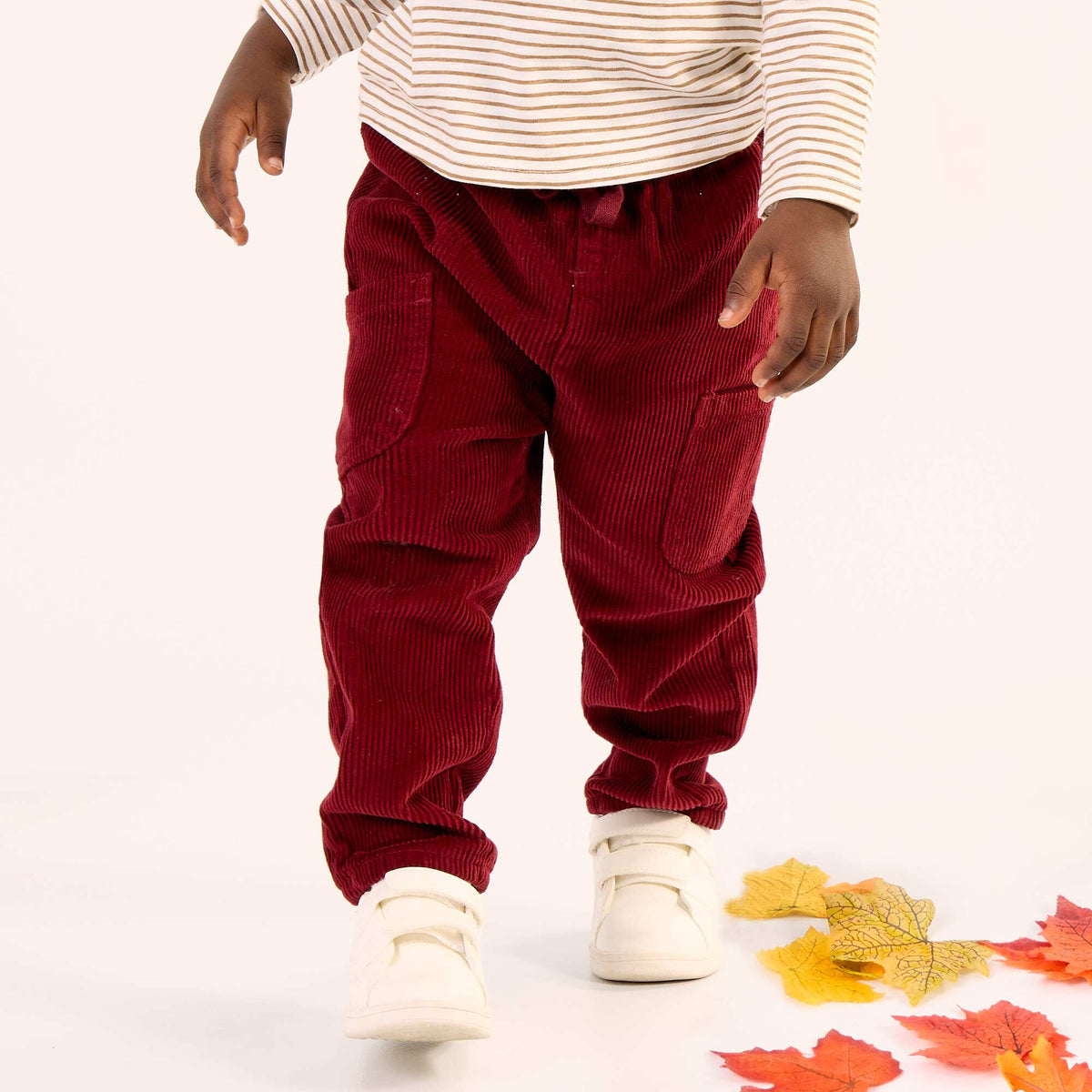 Corduroy trousers RED
