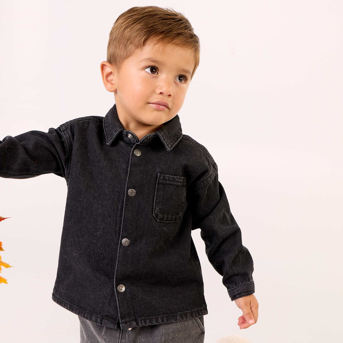 Denim shirt GREY