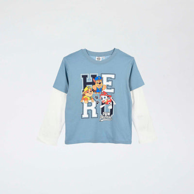 Paw Patrol Layered Look T-Shirt BLUE