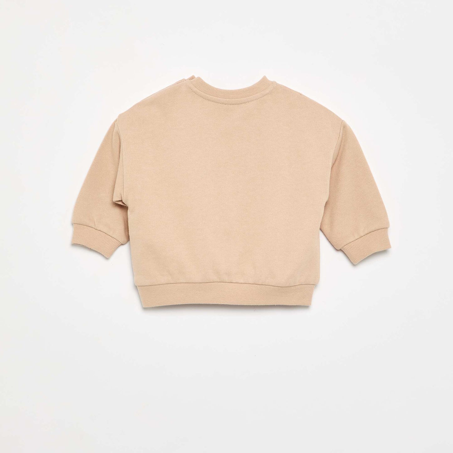 'Disney' Unbrushed Fleece Sweatshirt BEIGE