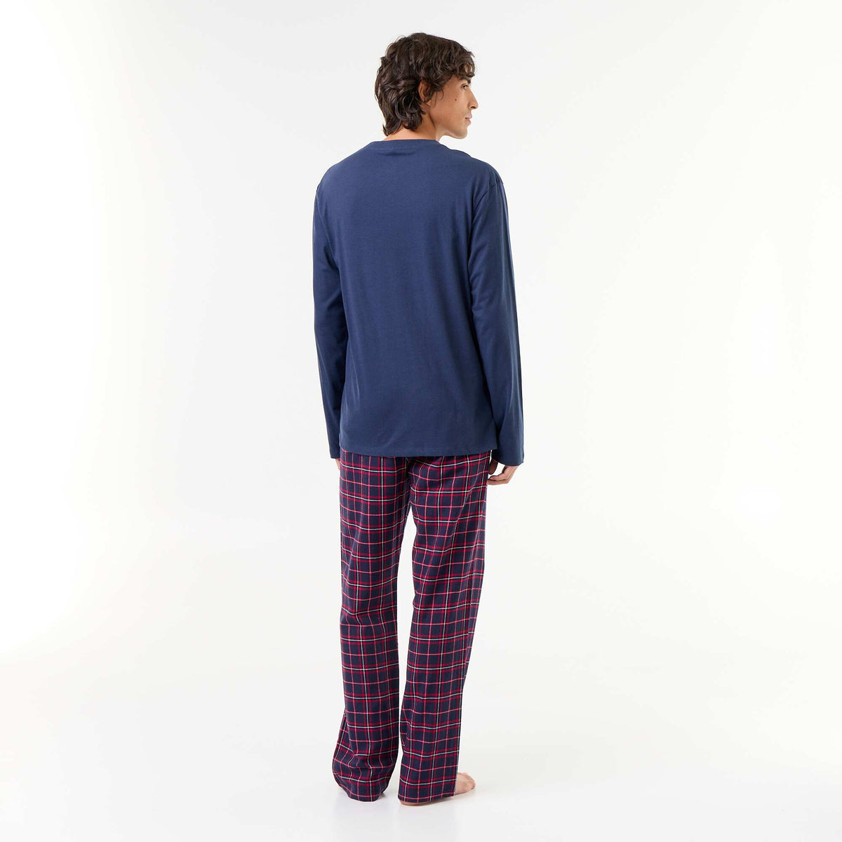 Long 'Superman' 'DC Comics' Pyjamas - 2-Piece Set BLUE