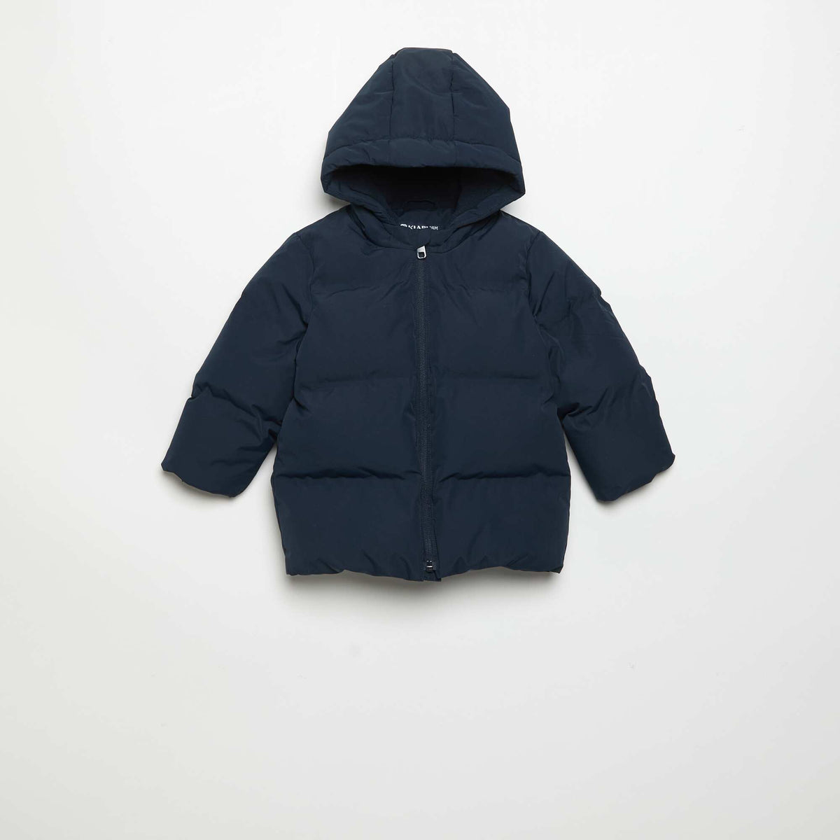 Hooded Padded Puffer Jacket BLUE