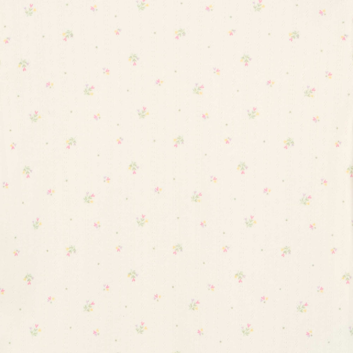 2-piece Pointelle Knit Pajamas BEIGE