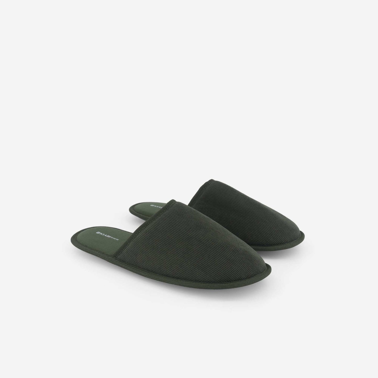 Plain Mule Slippers KHAKI