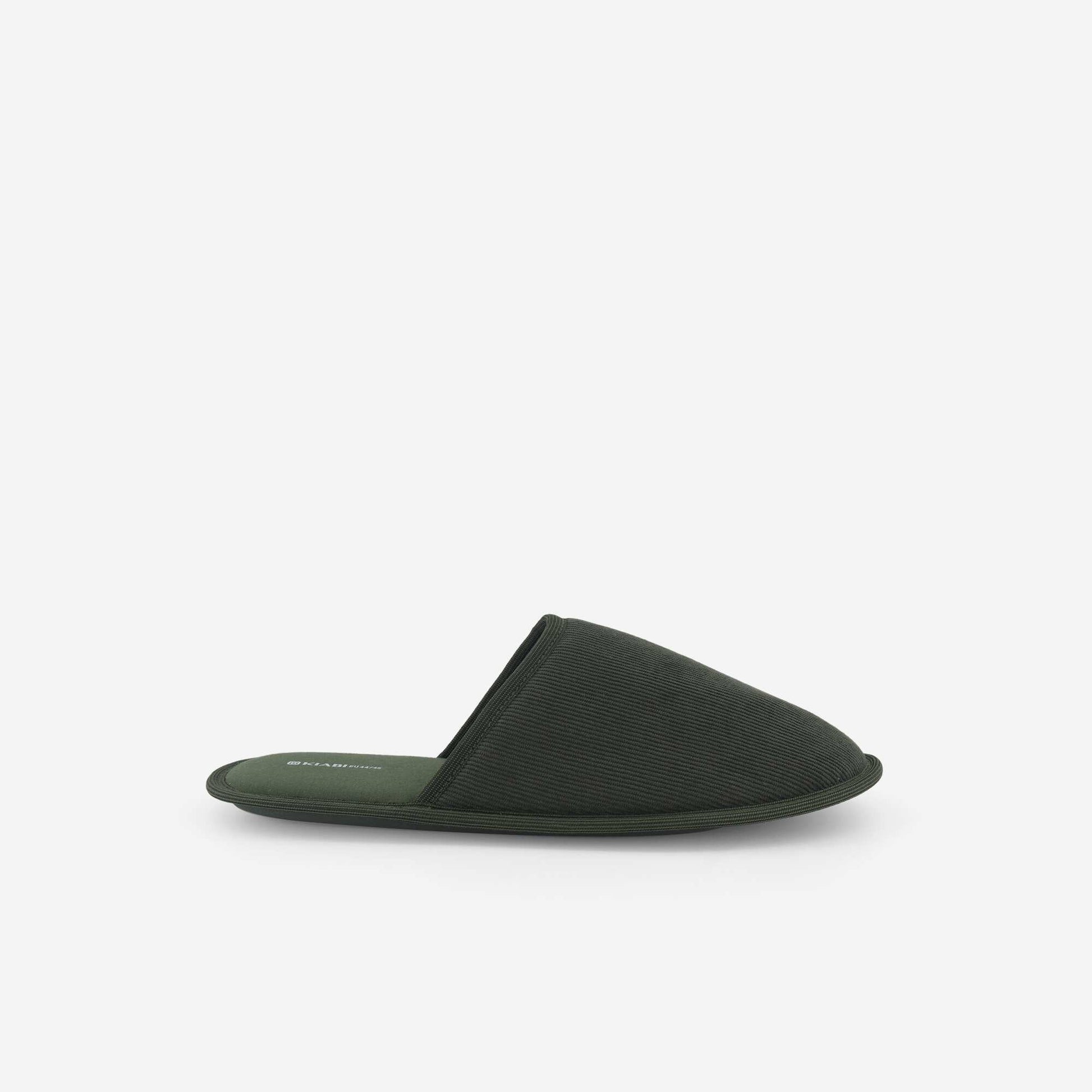 Plain Mule Slippers KHAKI