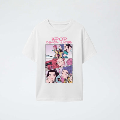 KPop Demon Hunters T-shirt WHITE