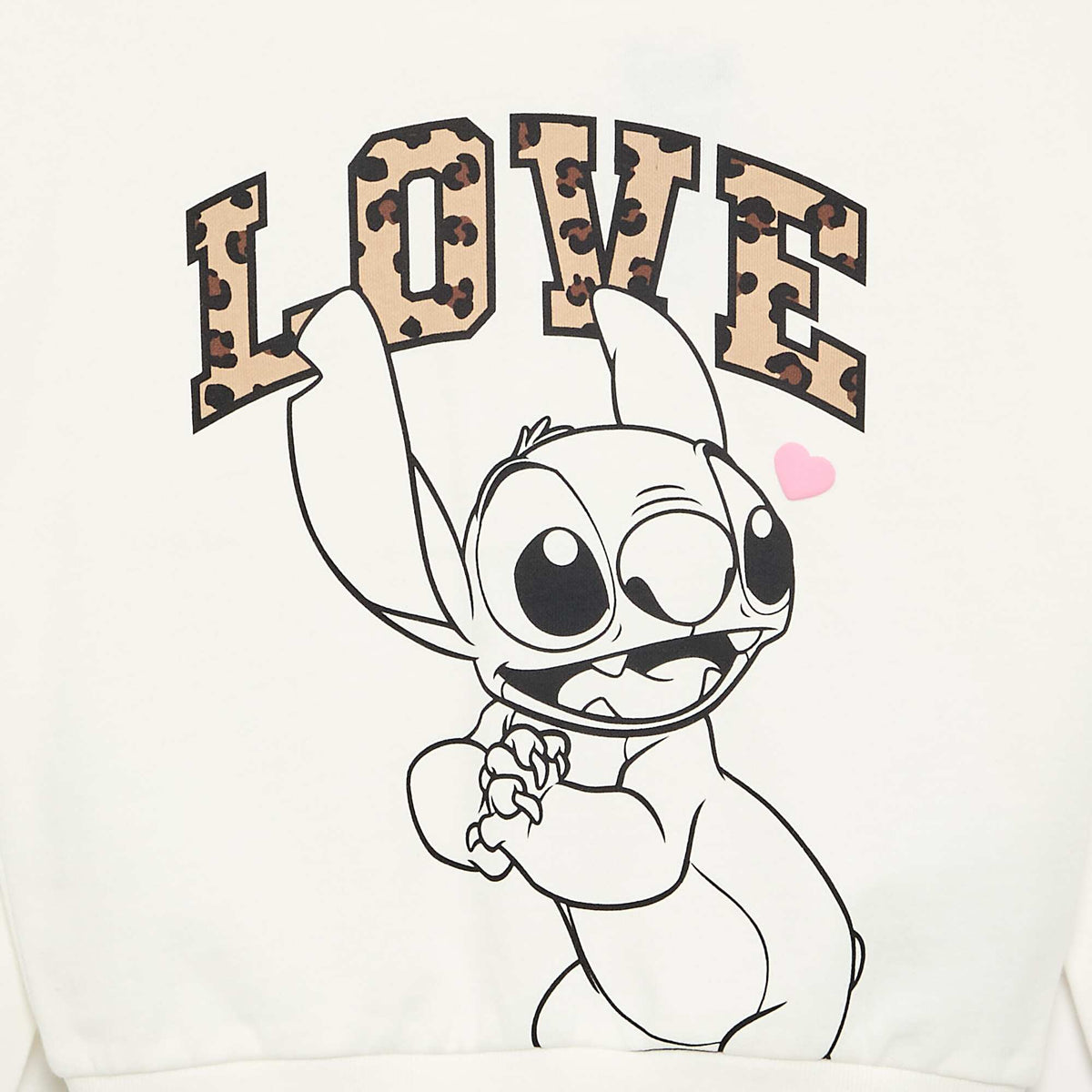 Disney 'Stitch' Hooded Sweatshirt WHITE