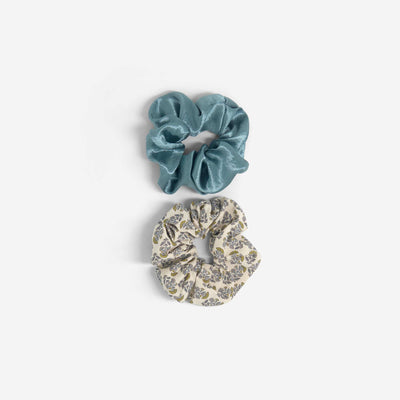 Set of 2 Scrunchies BLUE
