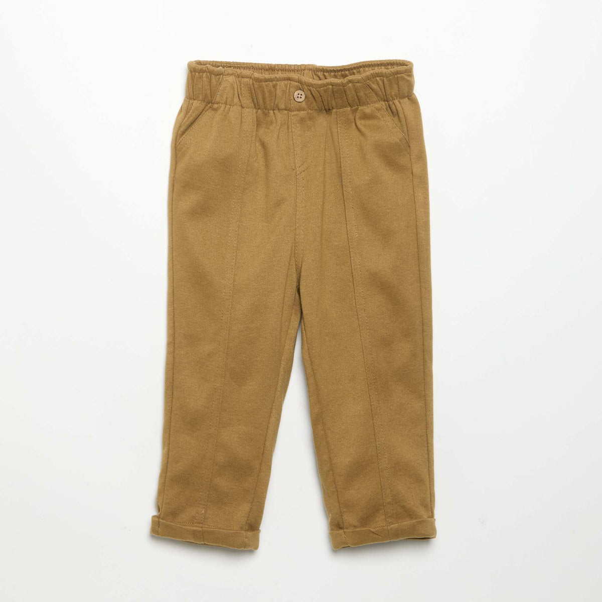 Brushed Flannel Pants GREEN