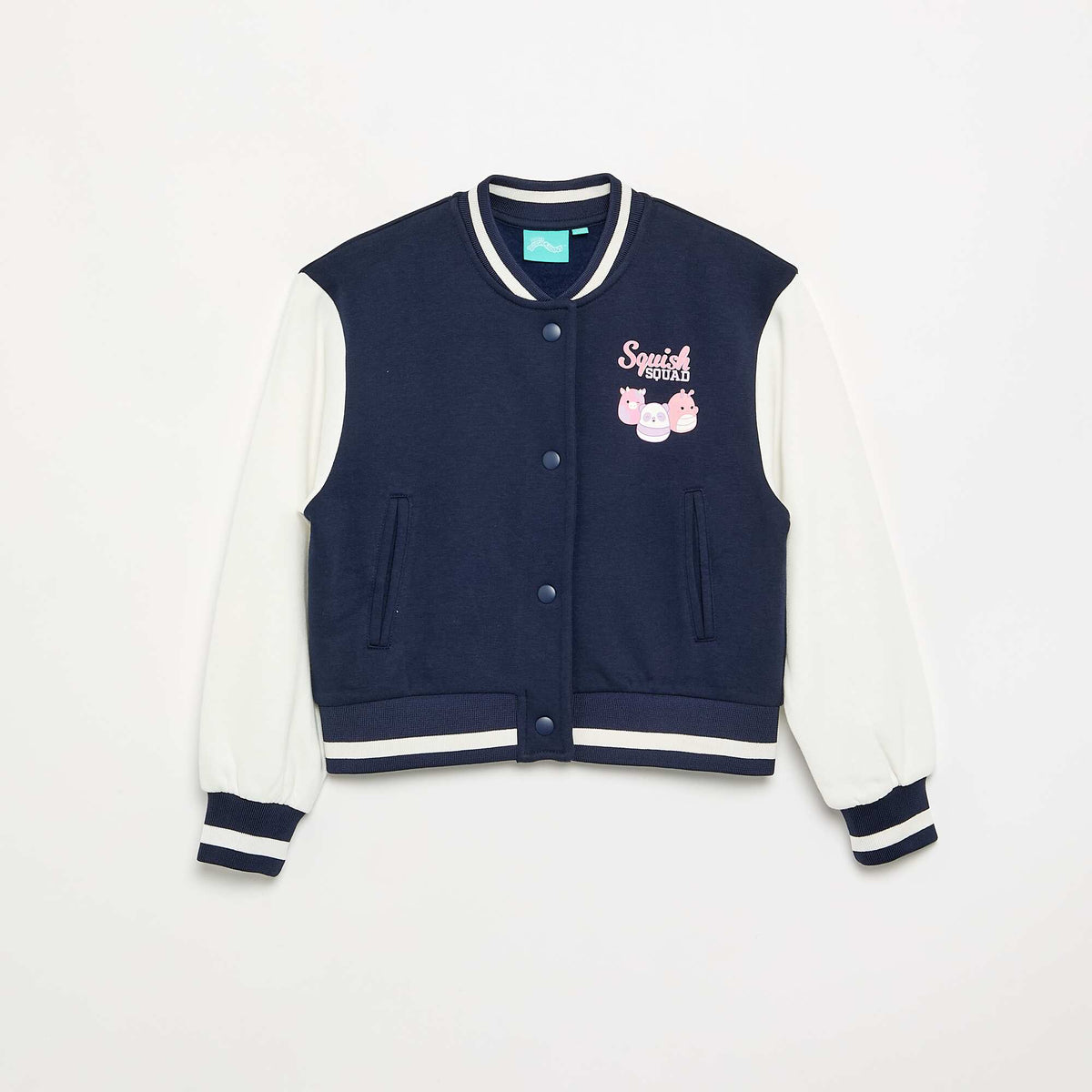 'Squishmallows' Brushed Fleece Jacket BLUE