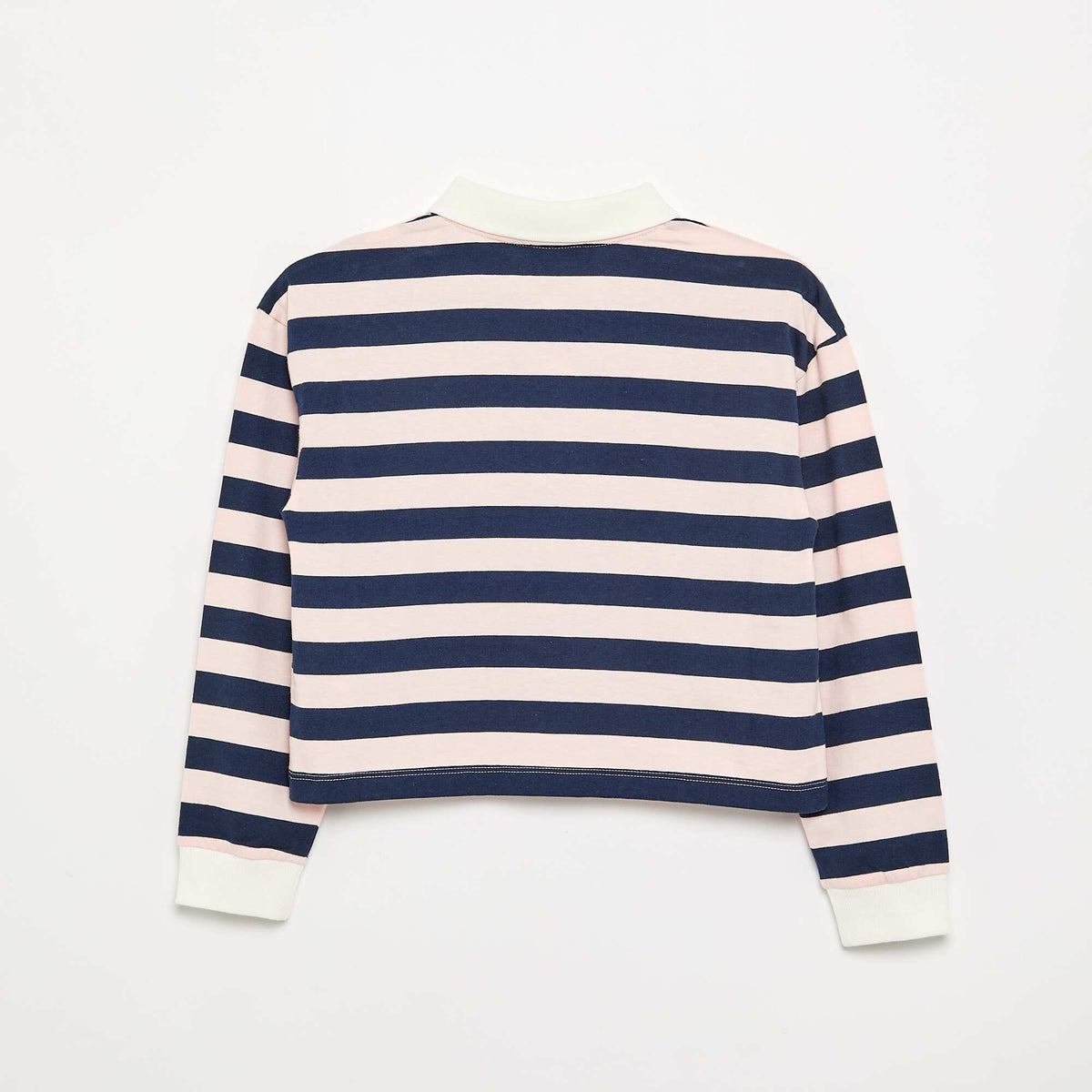 Striped 'Squishmallows' Polo PINK