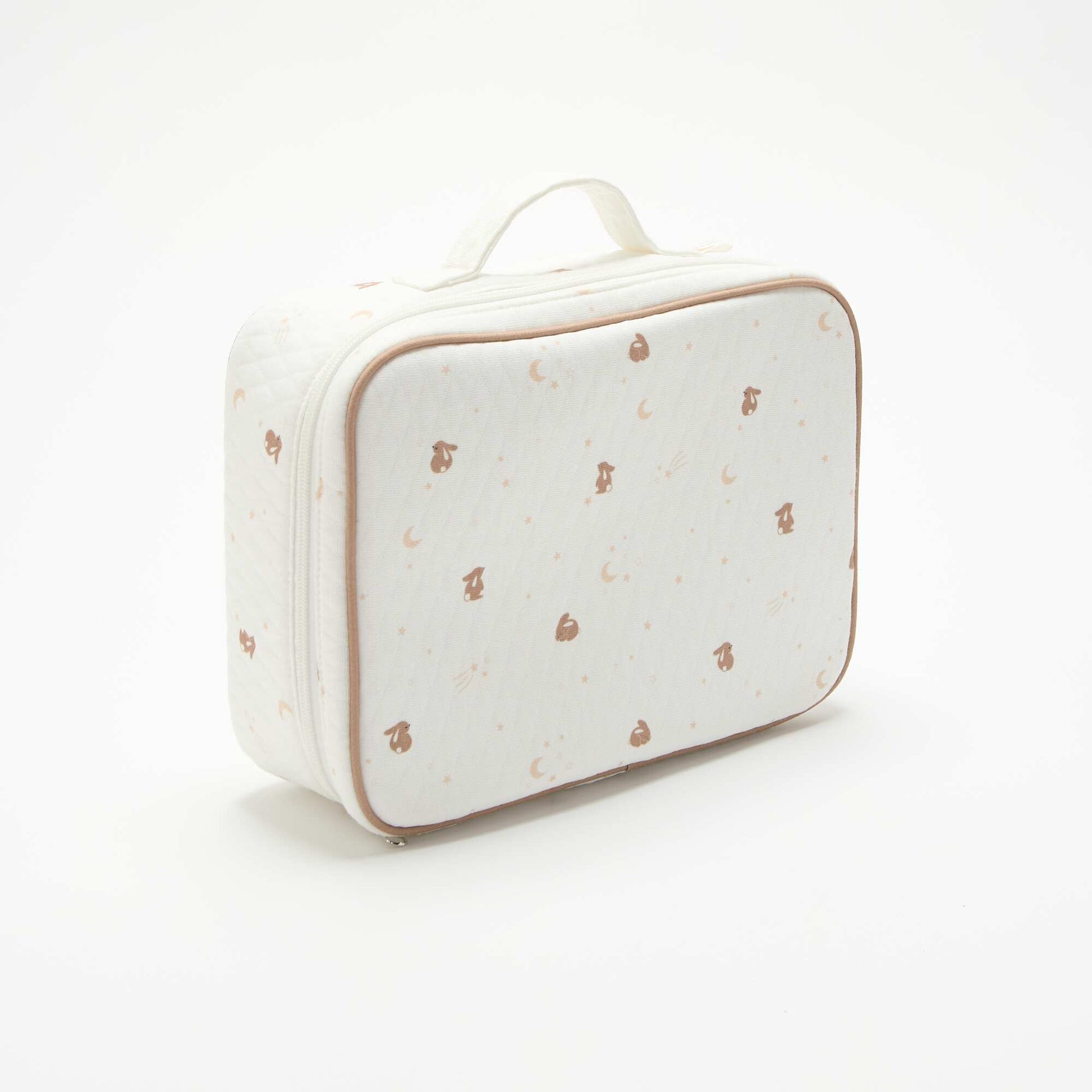 Quilted Maternity Bag WHITE