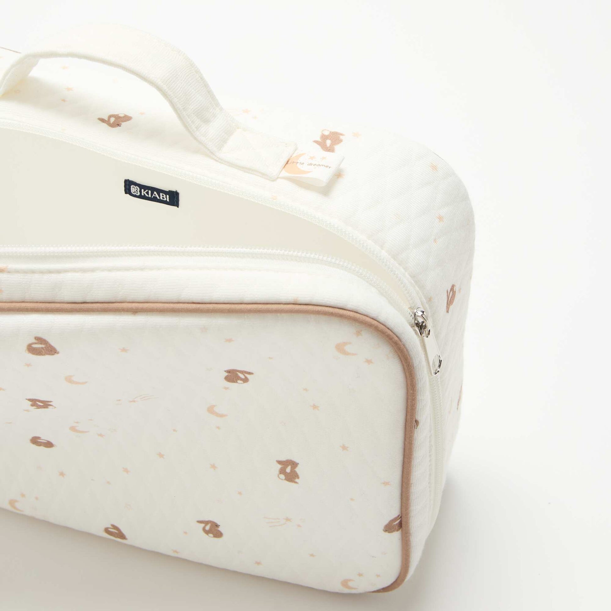 Quilted Maternity Bag WHITE