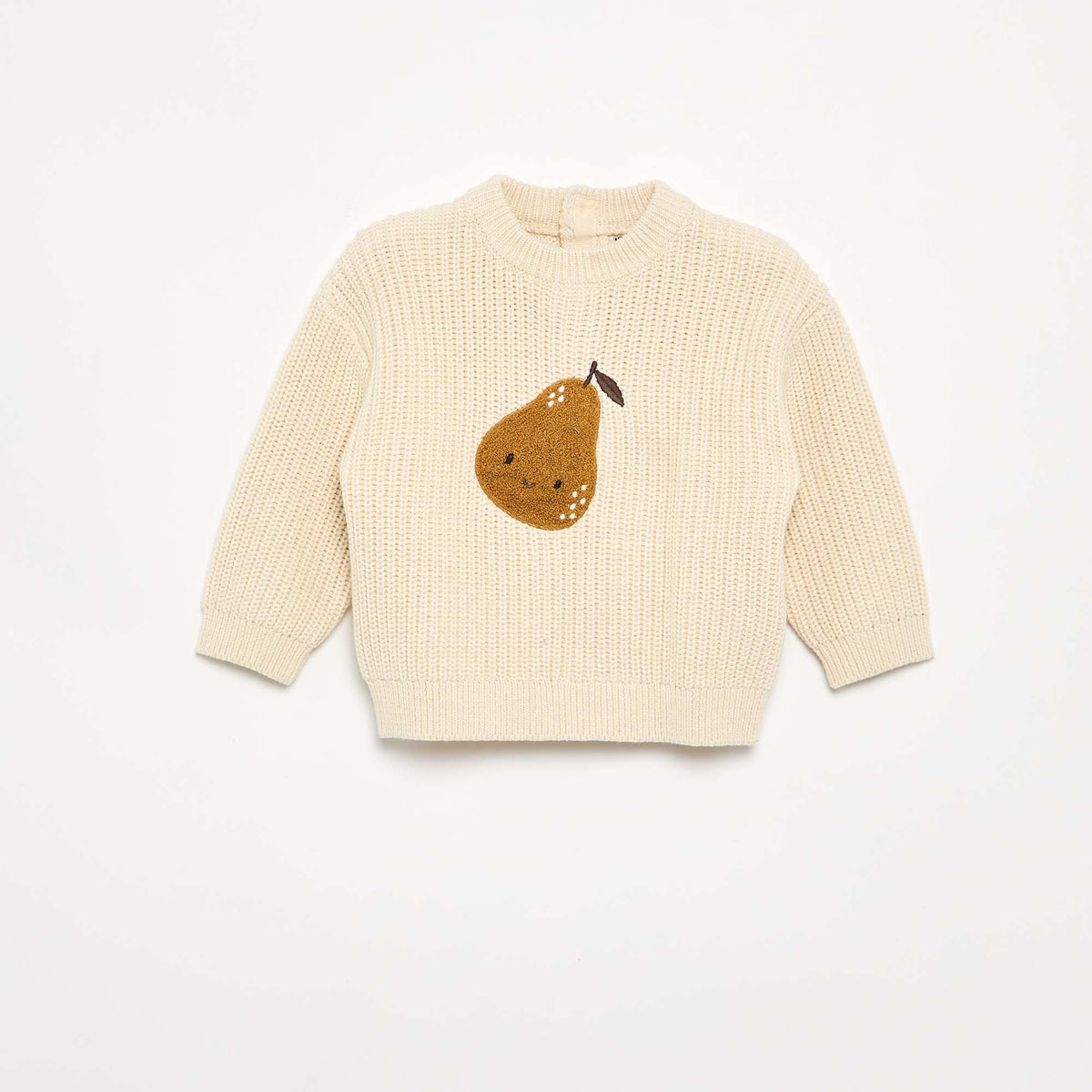 Long-sleeve sweater BEIGE