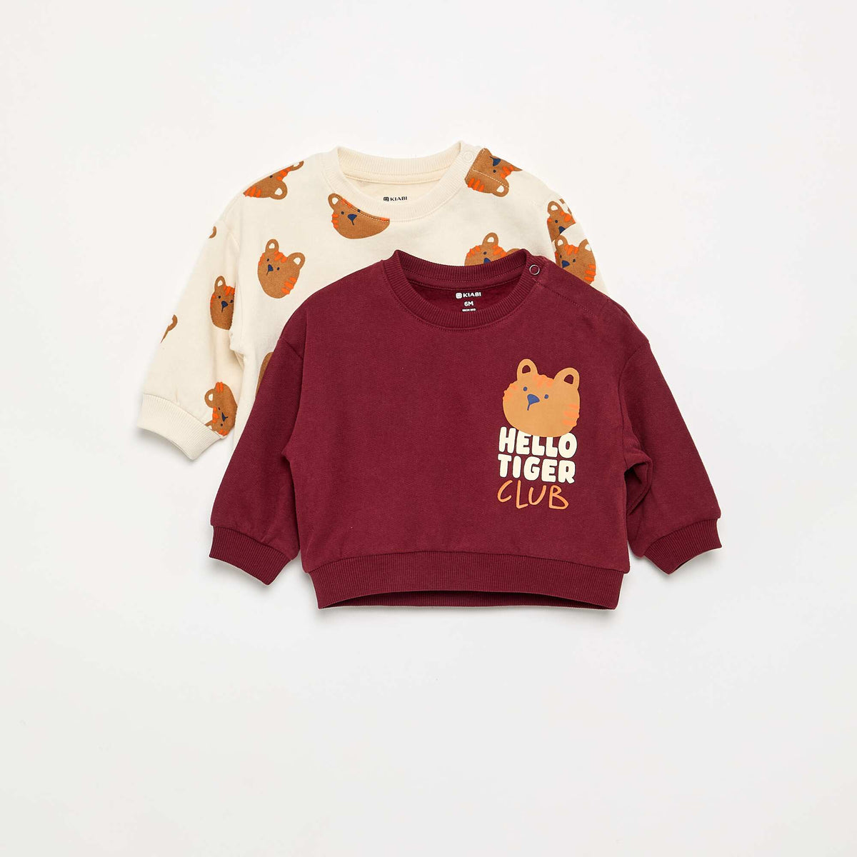 2-pack of Fleece Sweatshirts RED