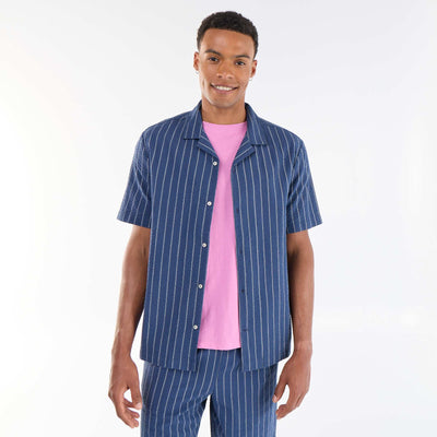 Short-sleeved shirt BLUE