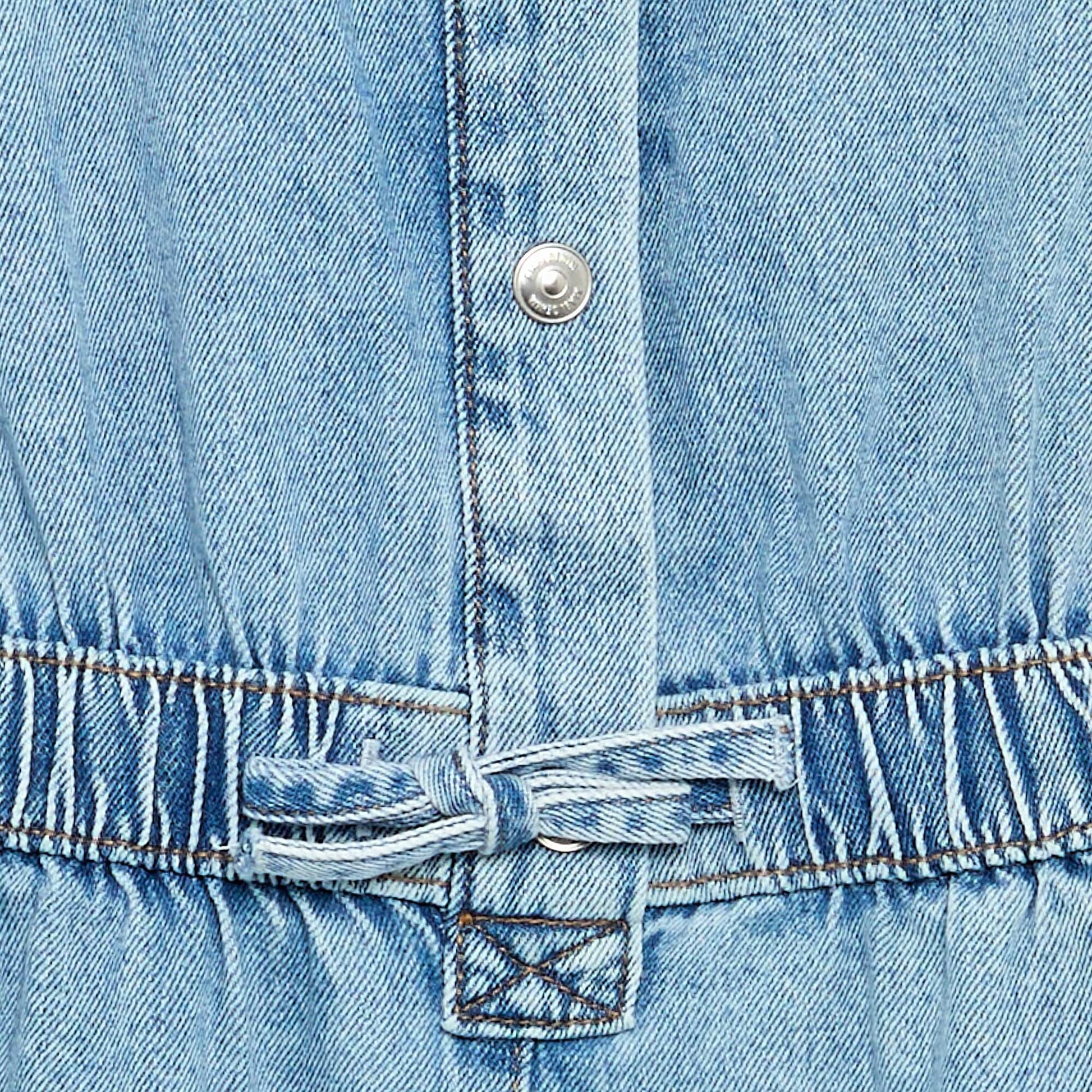 Denim shirt dress BLUE