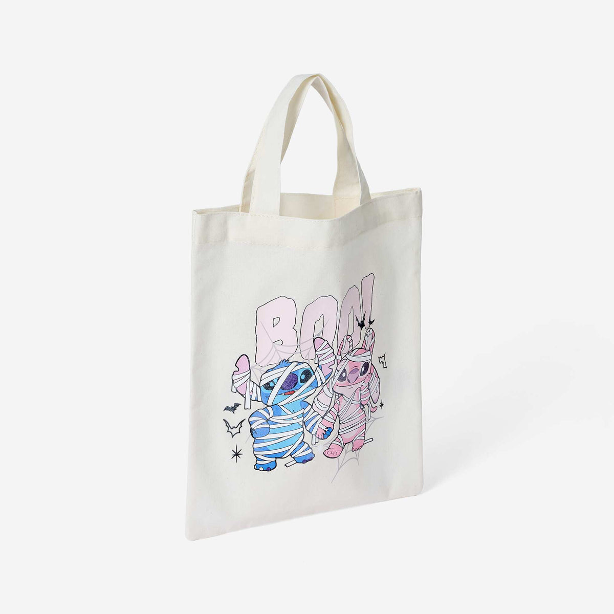 Tote bag / Halloween candy bag 'Stitch' 'Disney' BLACK