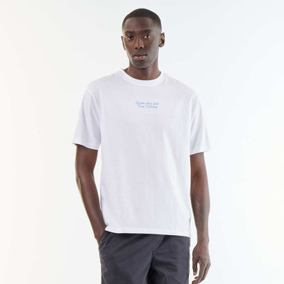 Embroidered Short-Sleeve T-Shirt WHITE