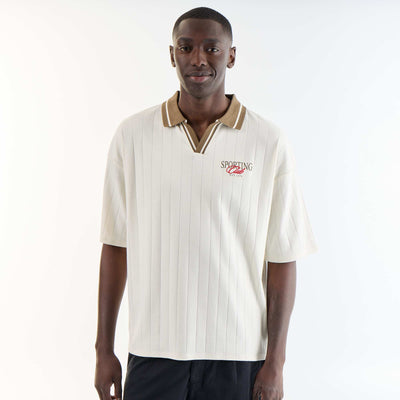 Comfort Fit Short Sleeve Polo BEIGE