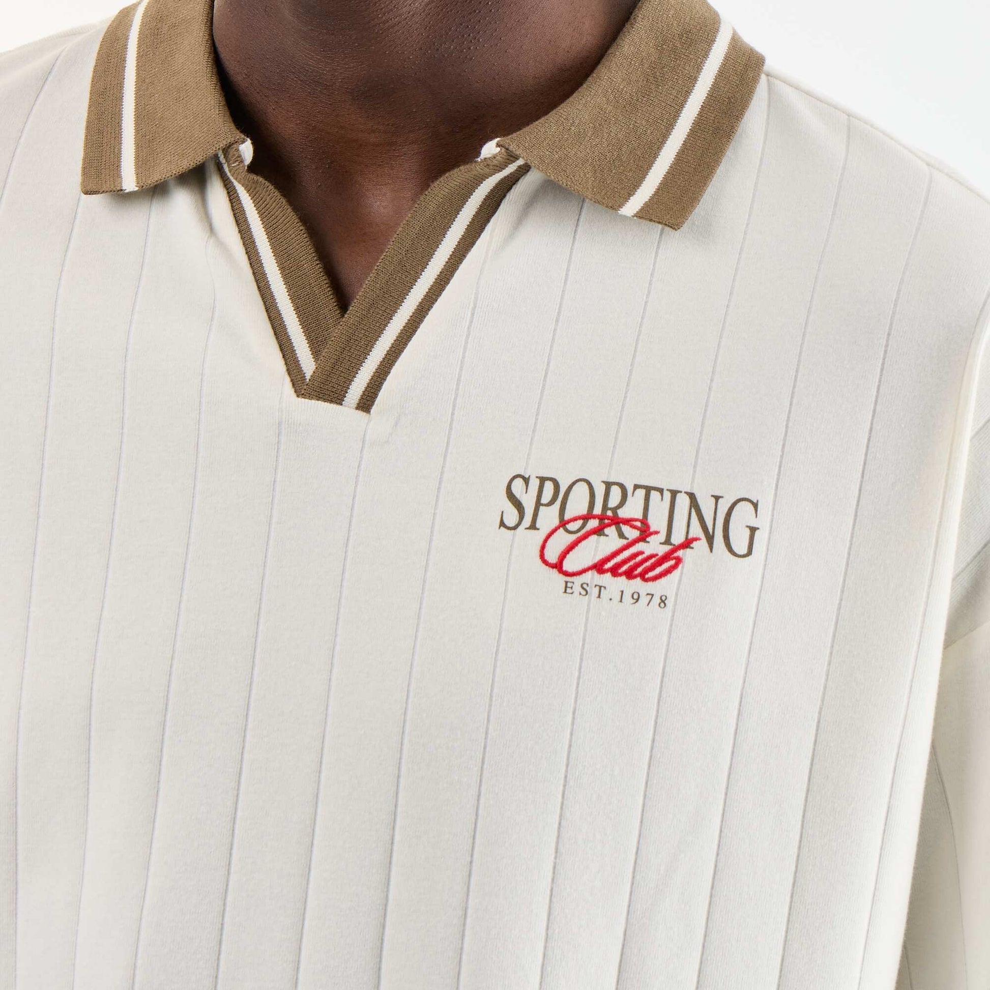 Comfort Fit Short Sleeve Polo BEIGE