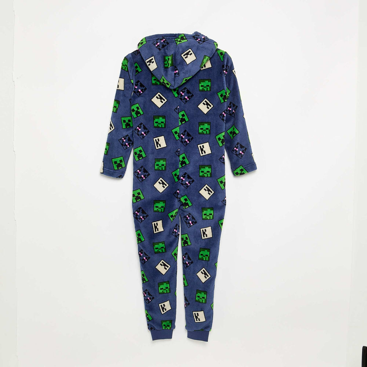 Long \'Minecraft\' Onesie BLUE
