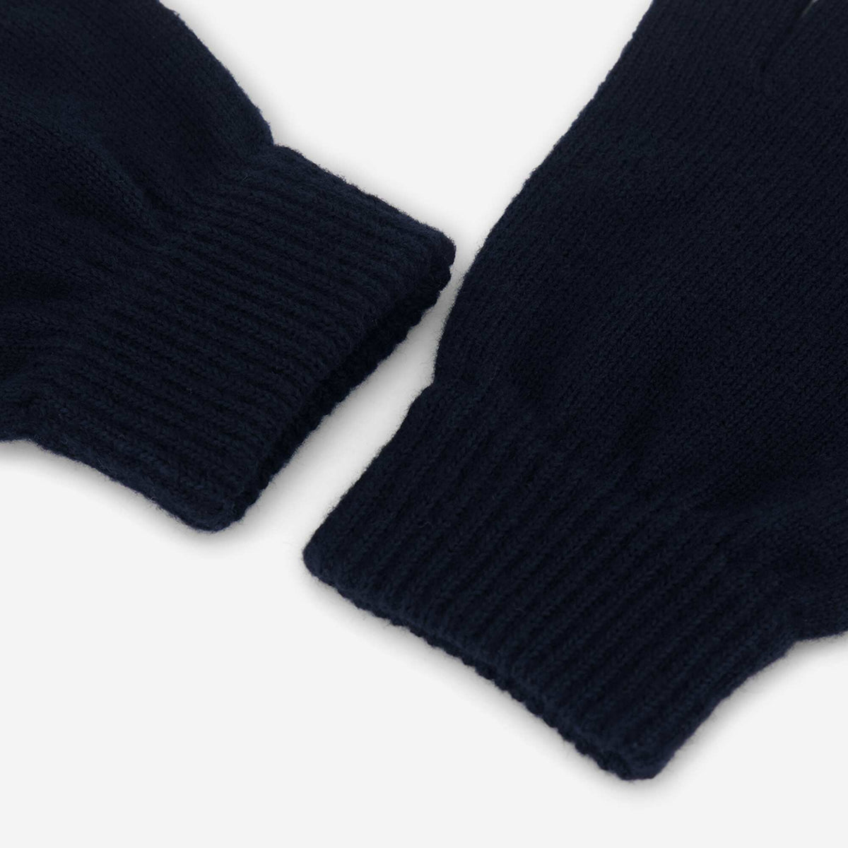 Pack of 2 pairs of knit gloves BLUE