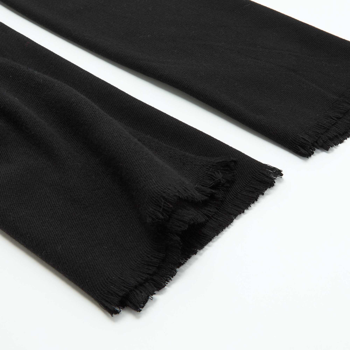 Oversized Rectangular Scarf BLACK